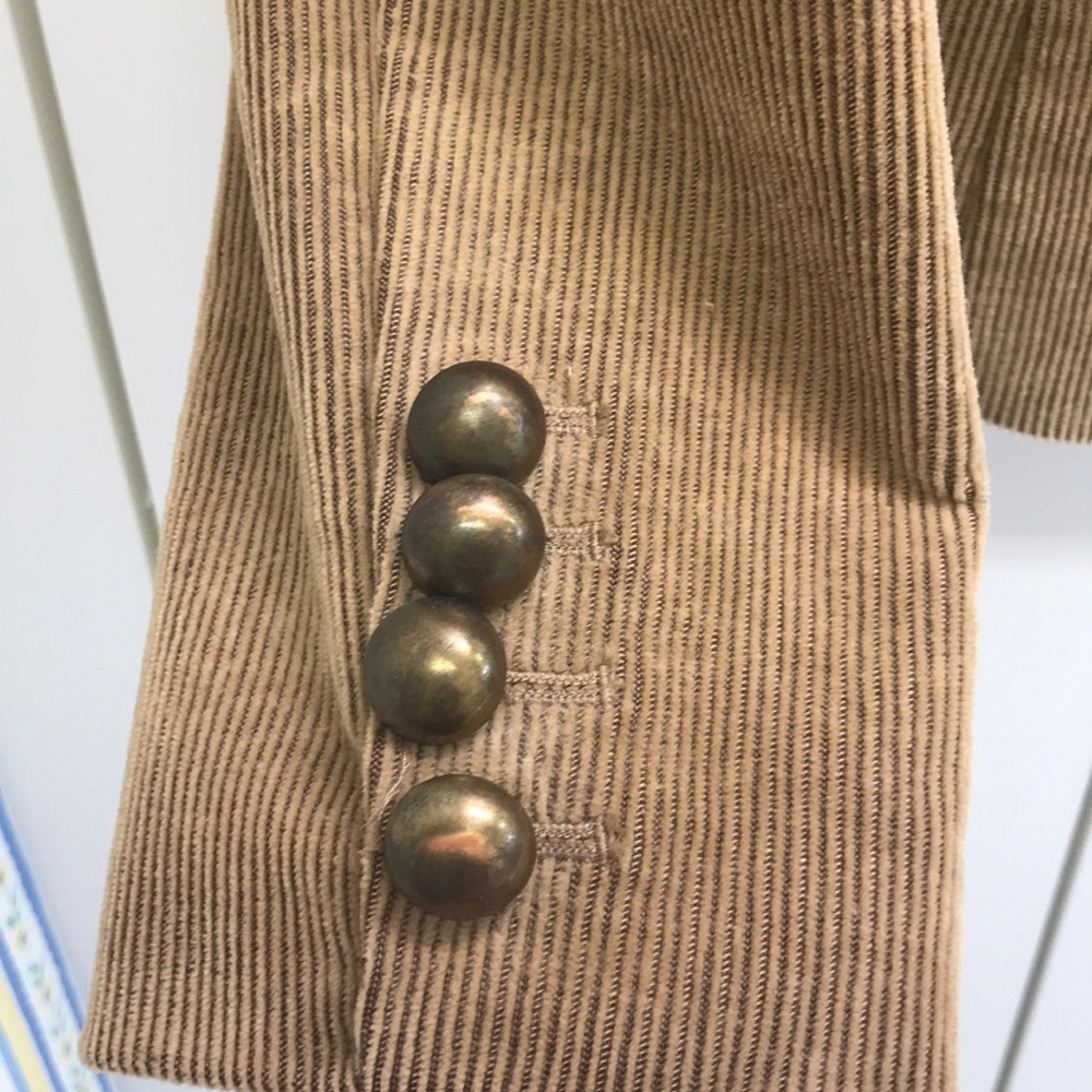 Tan corduroy blazer - Picture 3 of 4